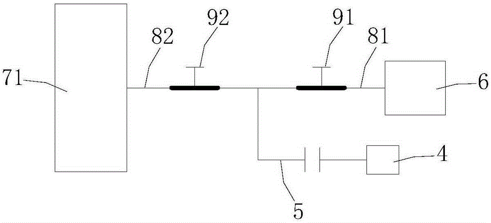 Spraying system with electric lifting function