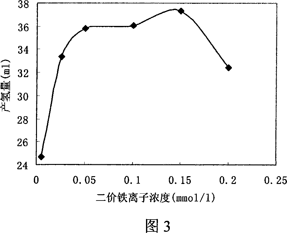 Method for producing hydrogen by using marsh red pseudomonas