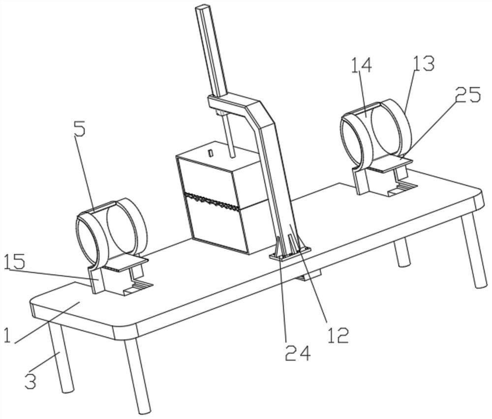 Machine element clamping equipment with cutting function