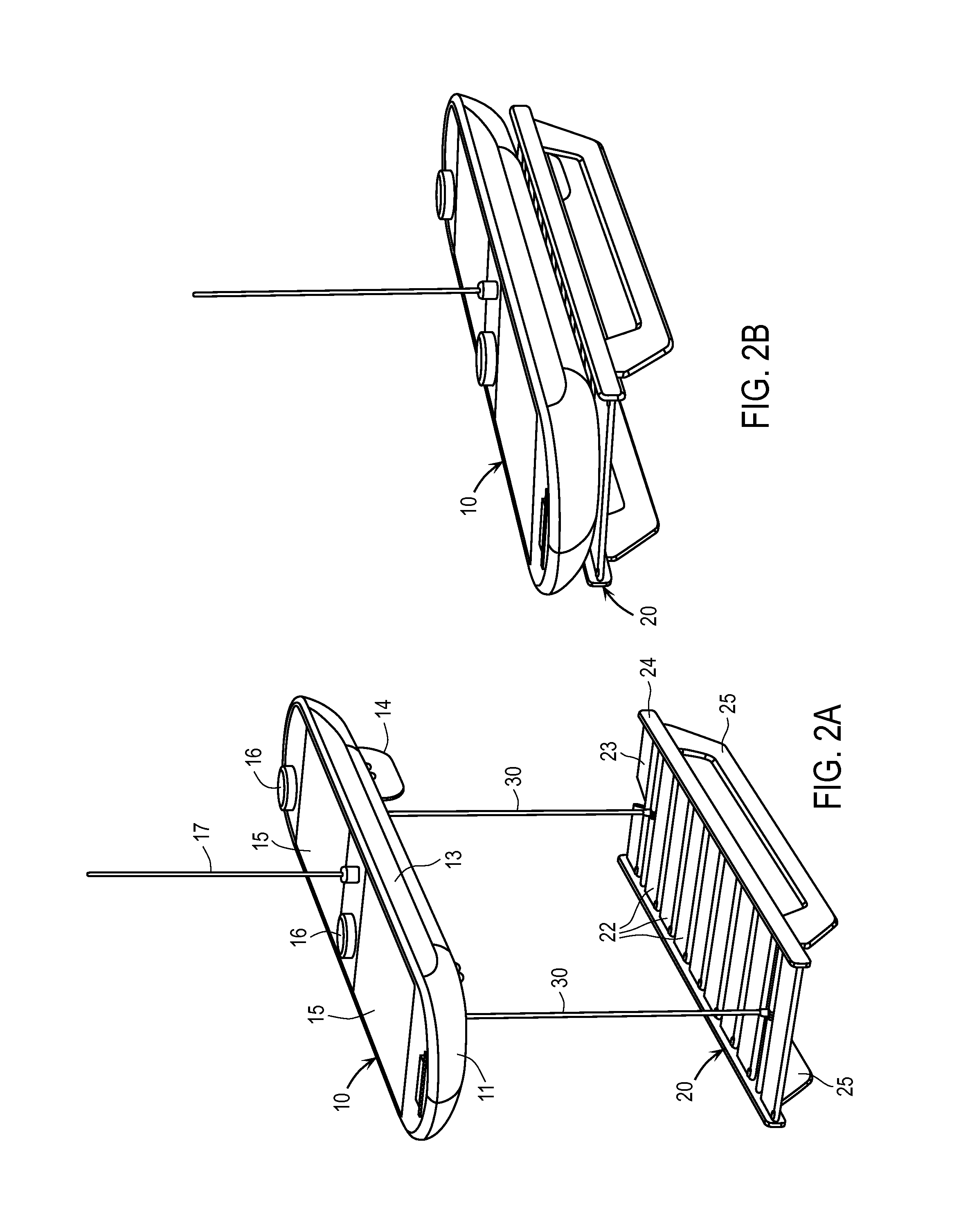 Wave-powered devices configured for nesting