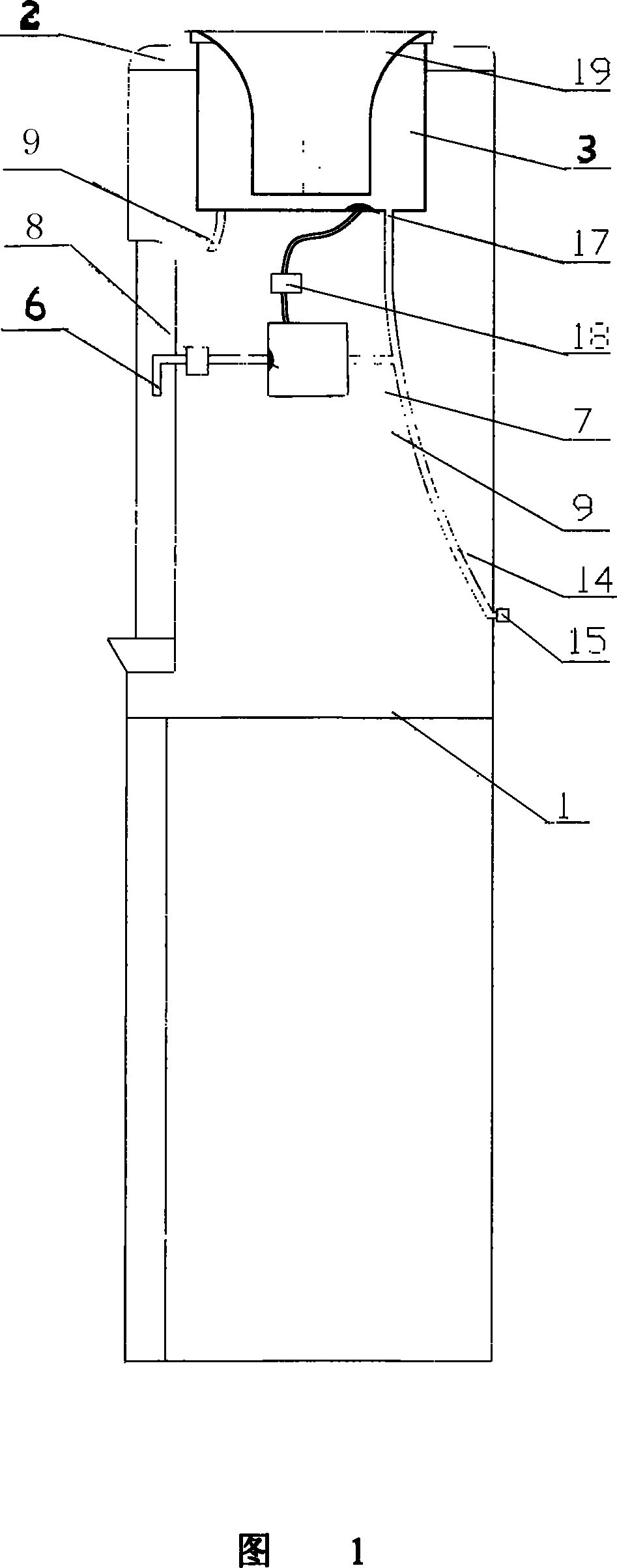 Intelligent quick heating water eispenser