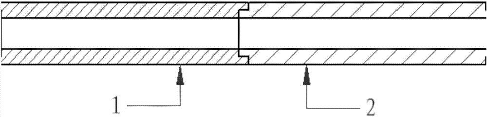 Electron beam welding method for molybdenum alloy and tungsten alloy