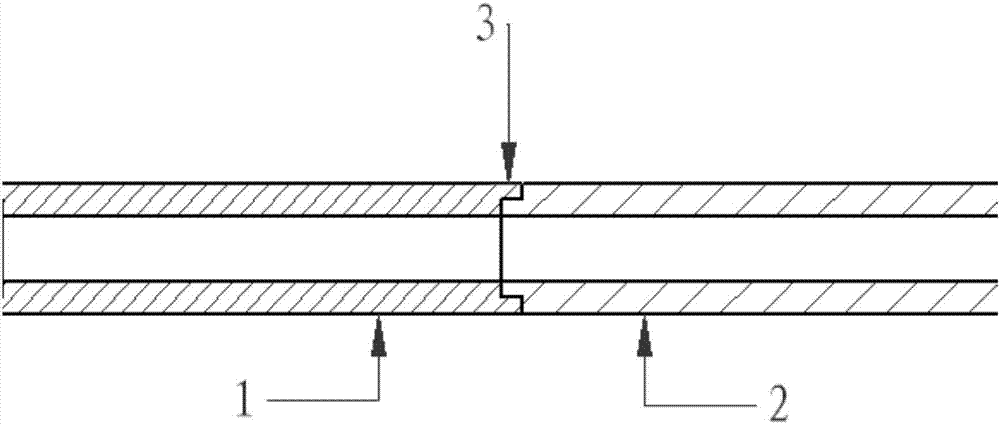 Electron beam welding method for molybdenum alloy and tungsten alloy