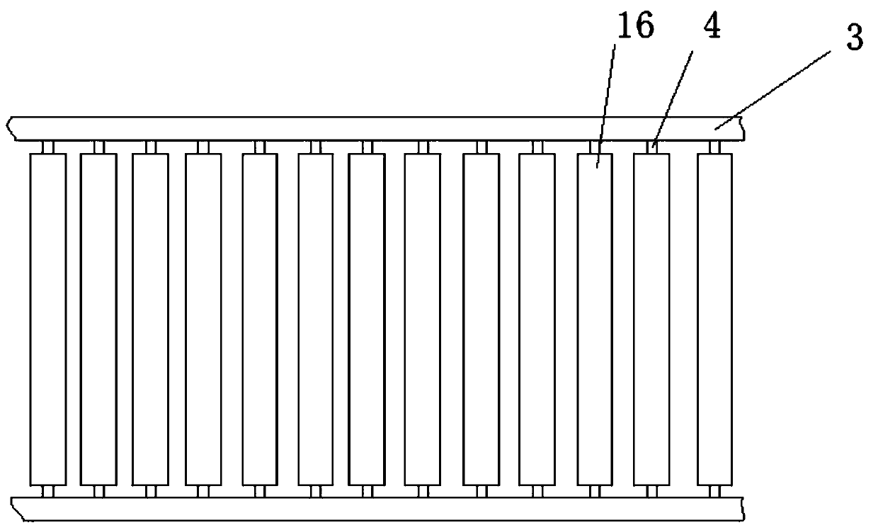 Deep processing screening device for effectively separating out inferior red dates