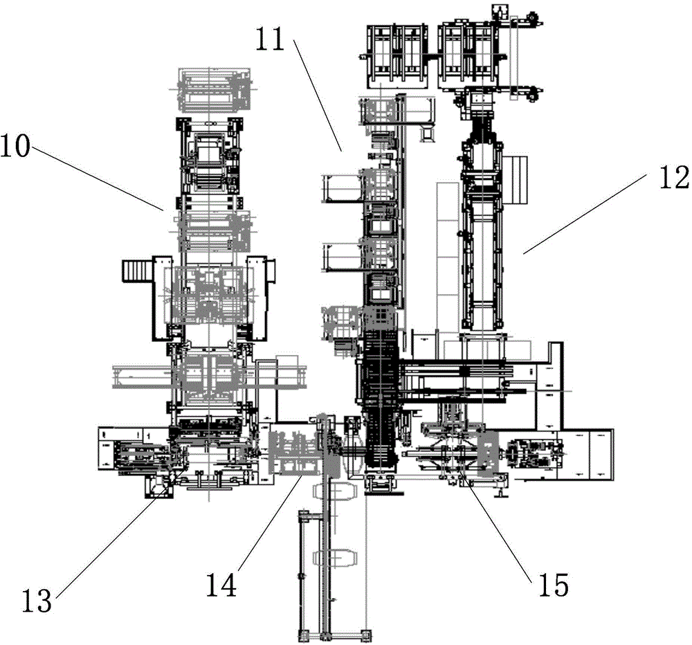 Automatic one-time all-steel forming machine