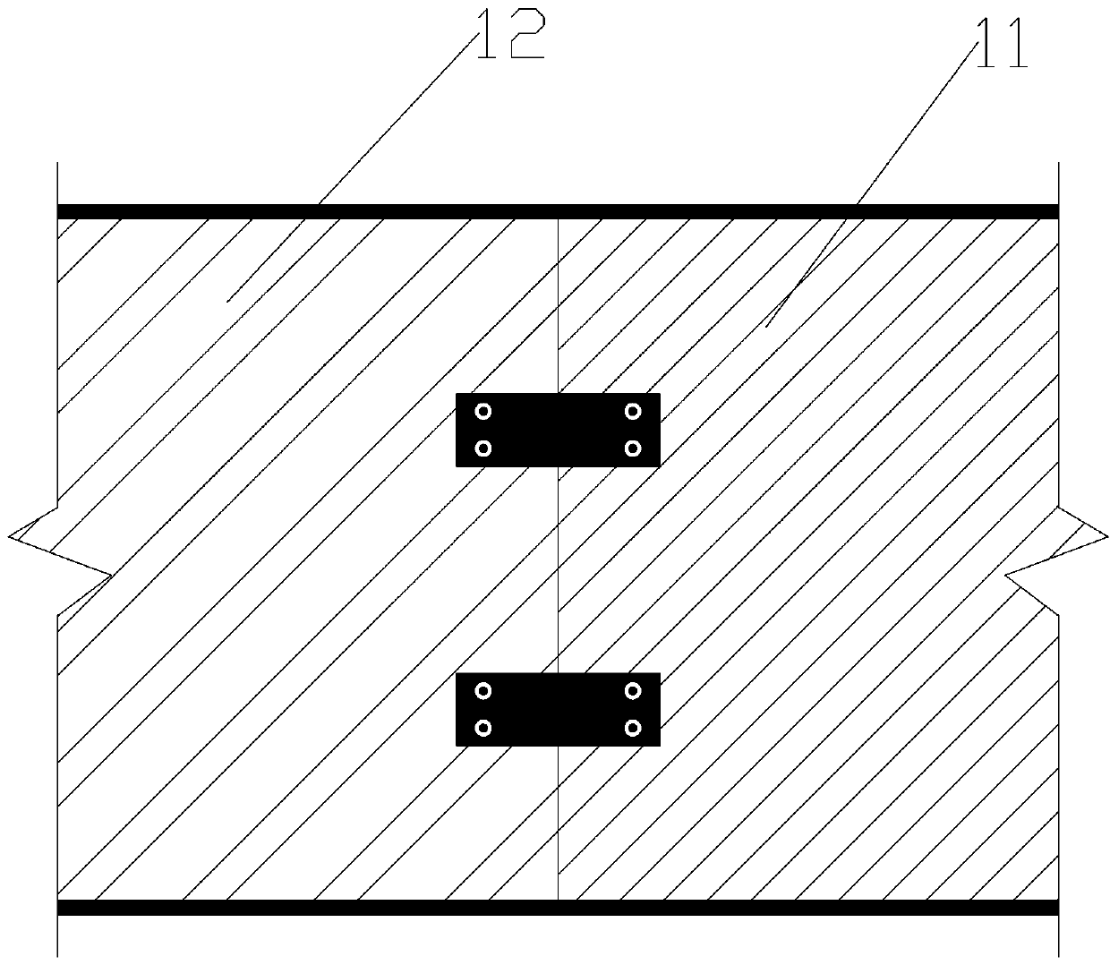 I-shaped GFRP-I-shaped steel connector structure, splicing cage for underground diaphragm wall and construction method thereof