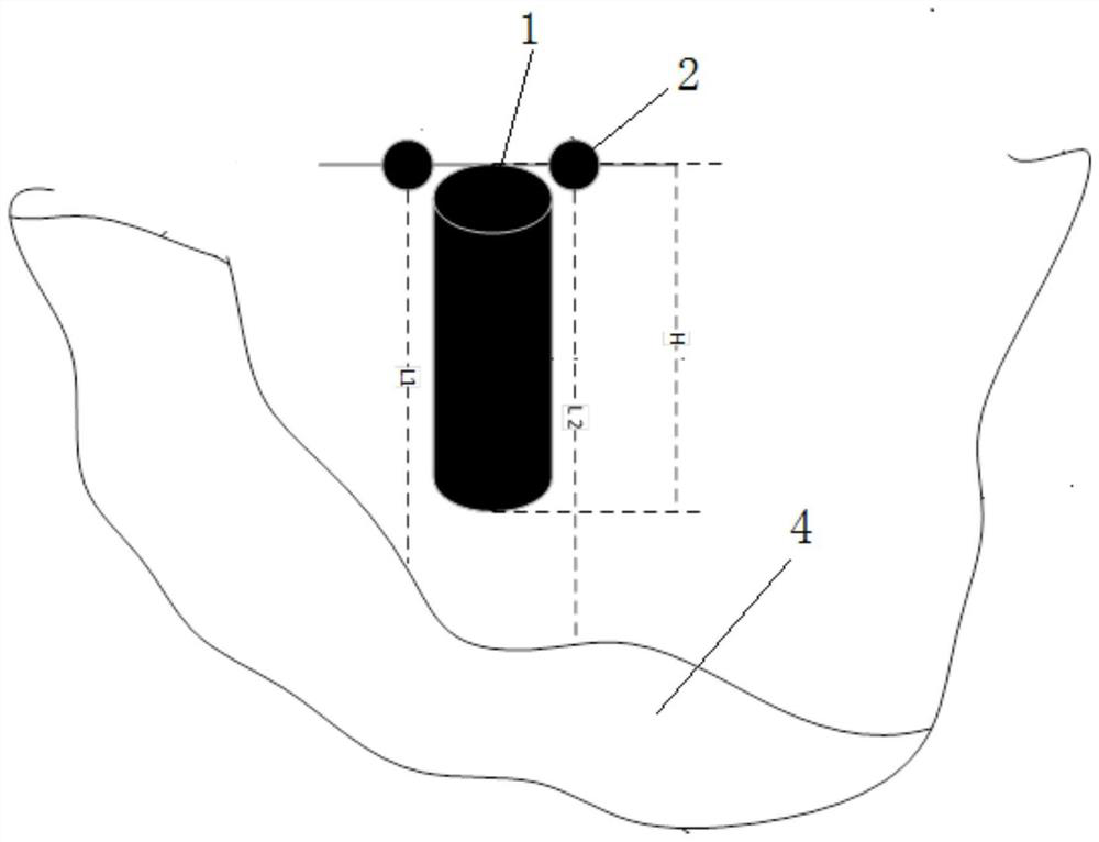 Ship loader chute collision avoidance device and method