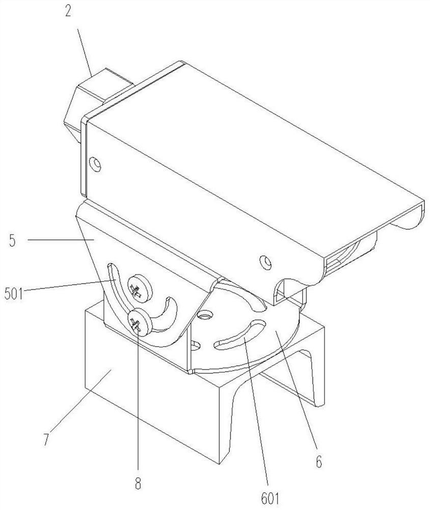 Ship loader chute collision avoidance device and method