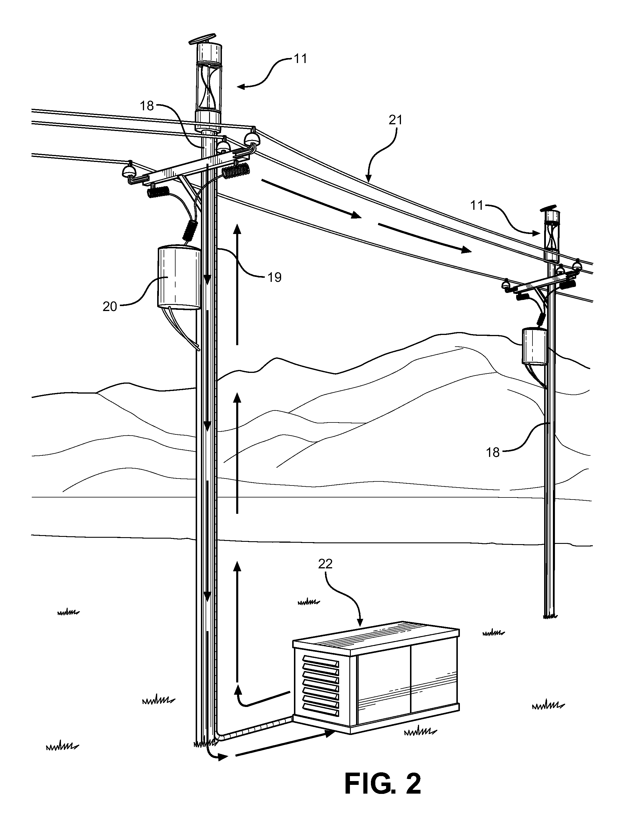 Remote Power Microgenerator Device and Method