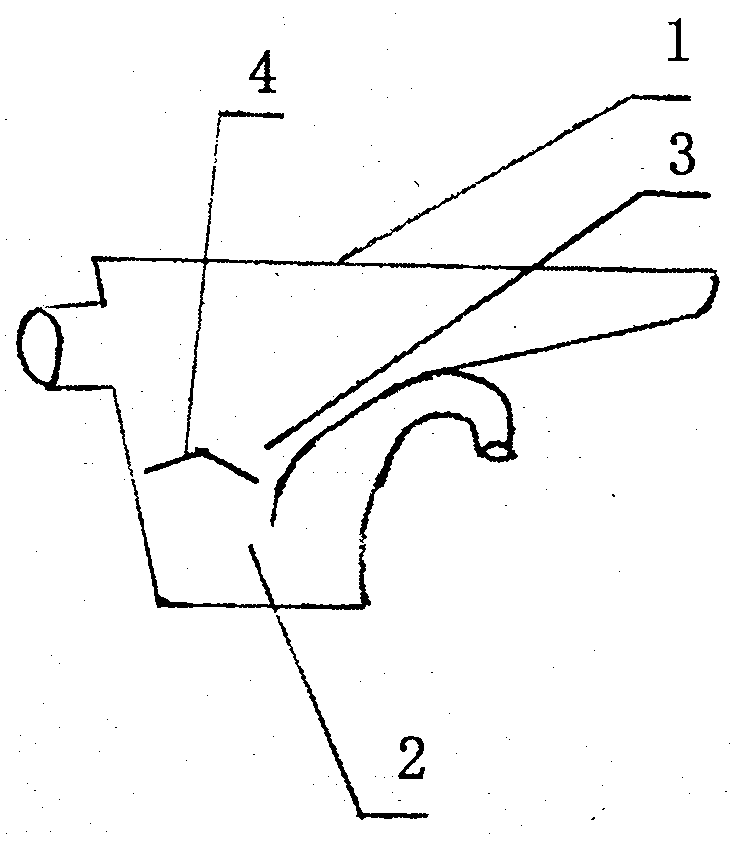 Squatting pan capable of preventing water splashing by virtue of buffer plate