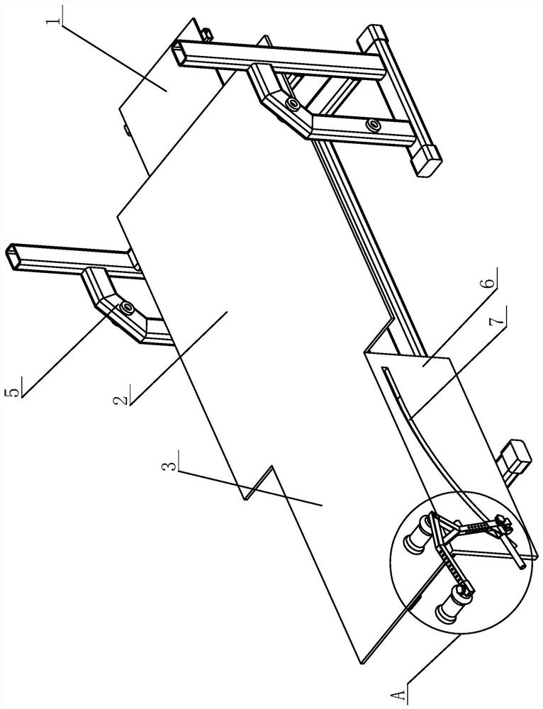 A hip joint rehabilitation device