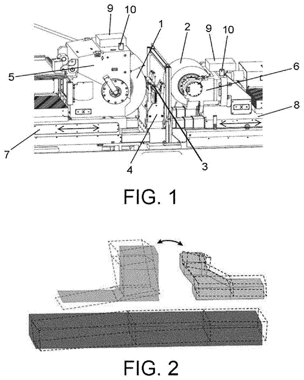 Actively dampened centerless grinding process