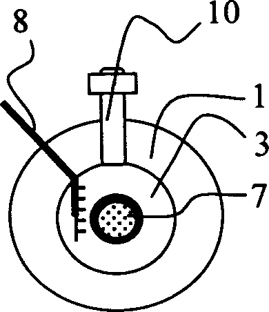 Closed electroosmosis drive method and electroosmosis drum