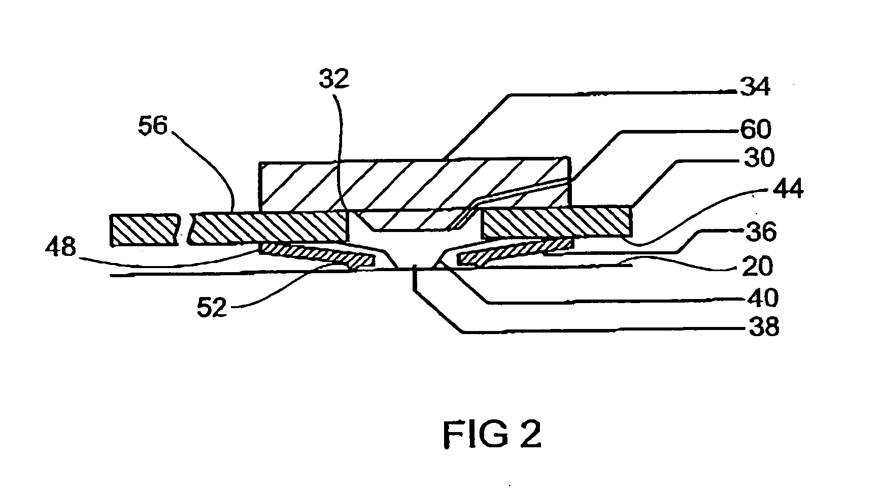 Method and device for testing or calibrating a pressure sensor on a wafer