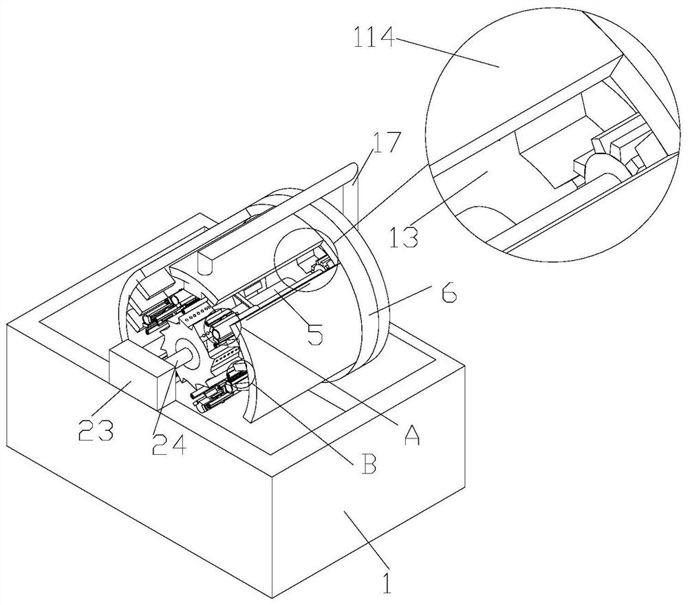 Chain machining method for uniform paint coating of chains