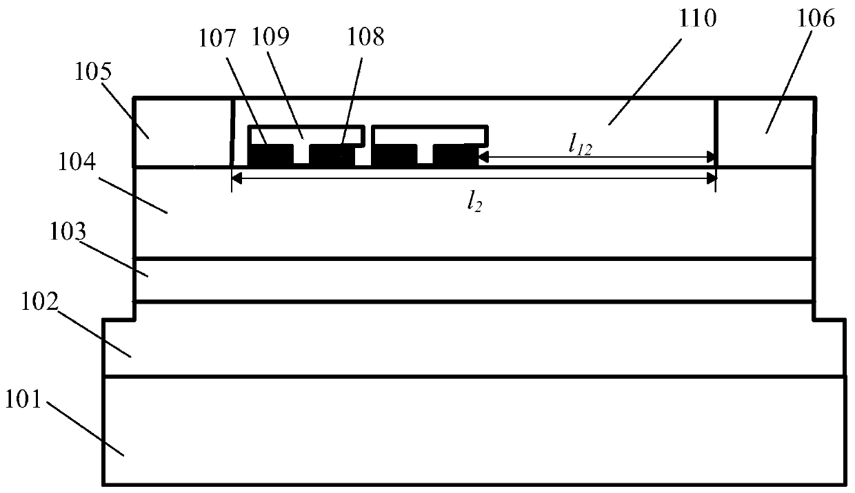 Algan/gan heterojunction Schottky diode device based on p-gan cap layer and floating metal ring