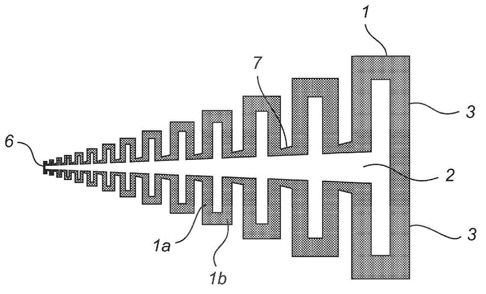 Improved broadband multi-dipole antenna with frequency-independent radiation characteristics