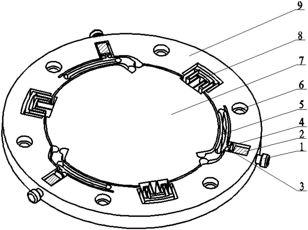 A large-stroke two-translation and one-rotation precision positioning platform