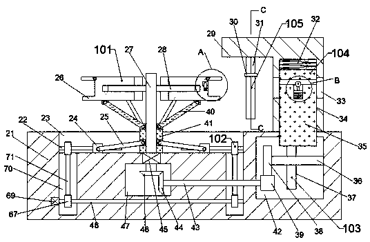 Aluminum high-voltage wire winding device