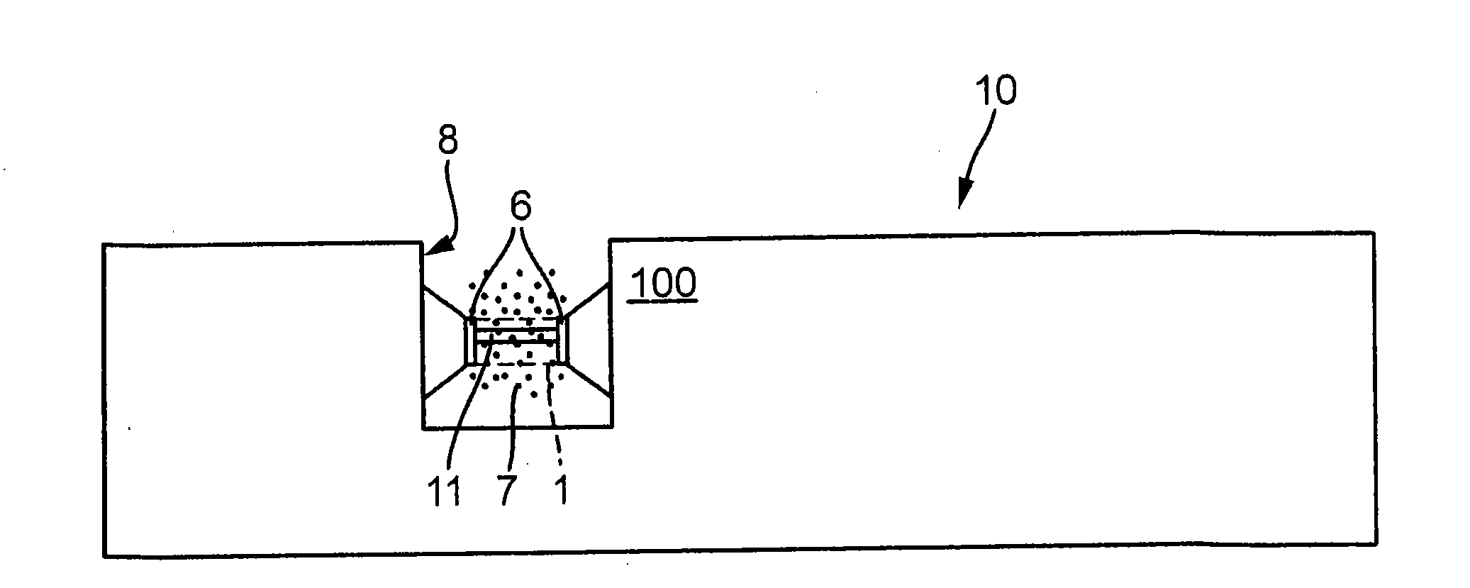 System for measuring properties of test samples in fluid