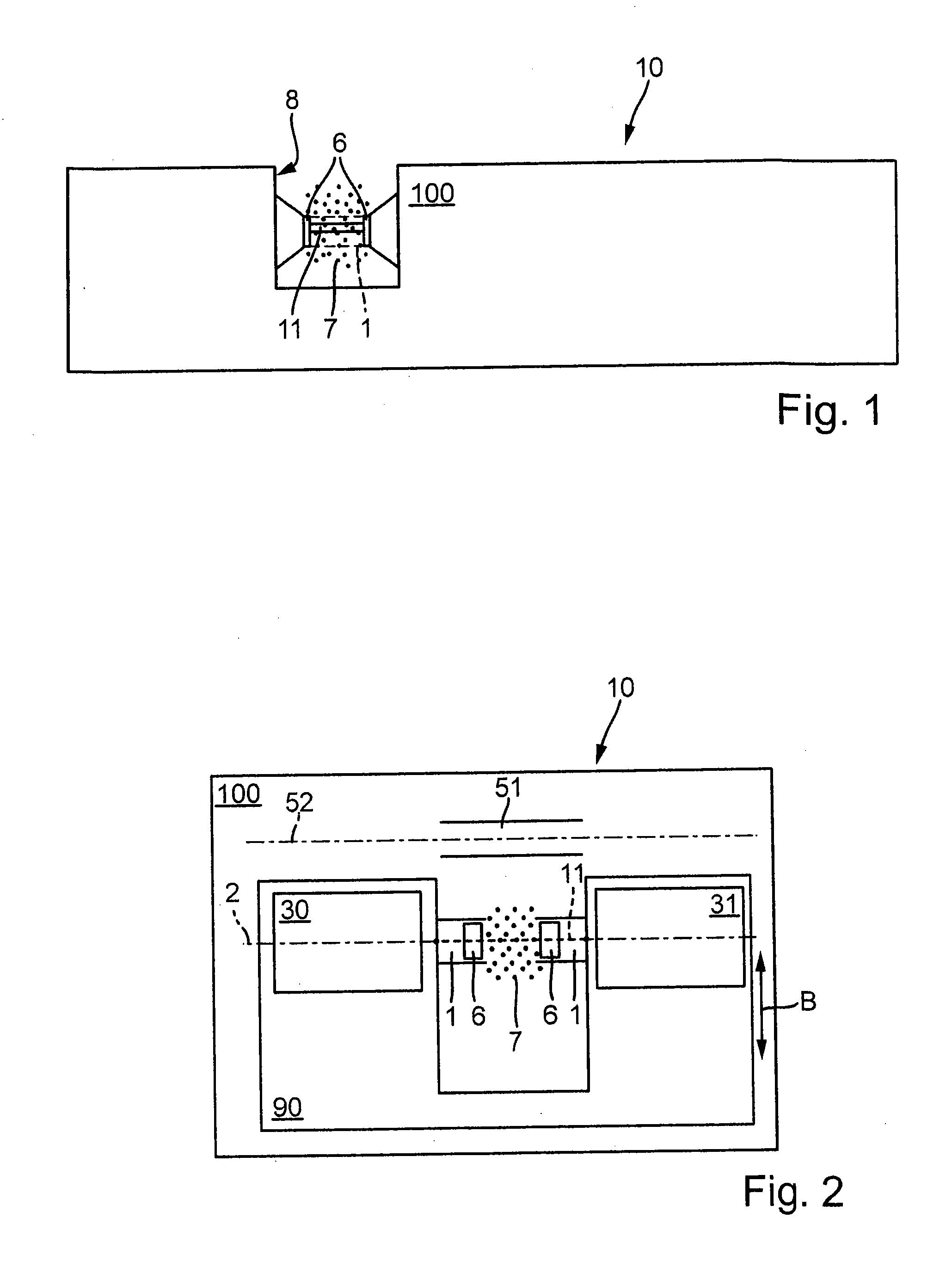 System for measuring properties of test samples in fluid