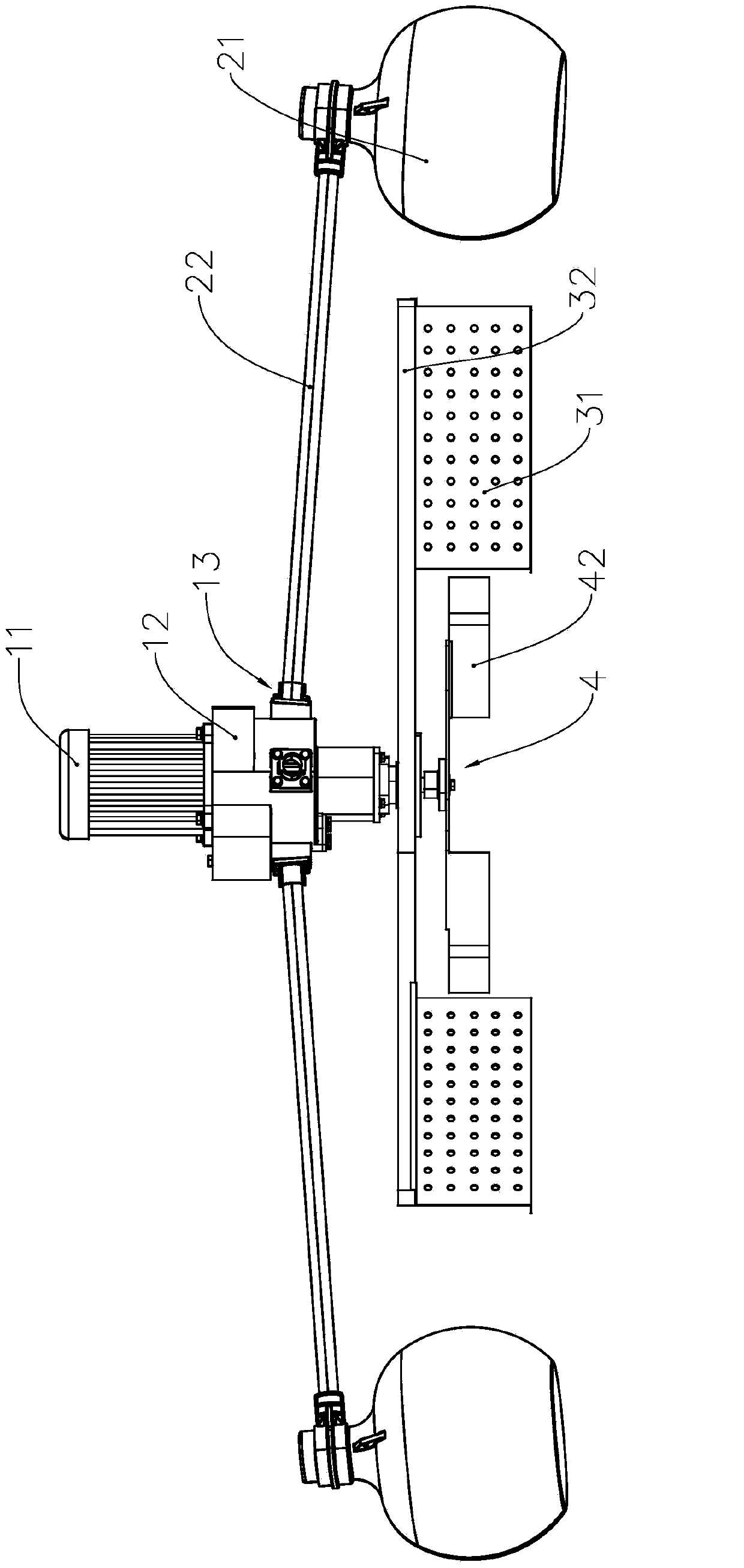 Water transferring and oxygen dissolving machine