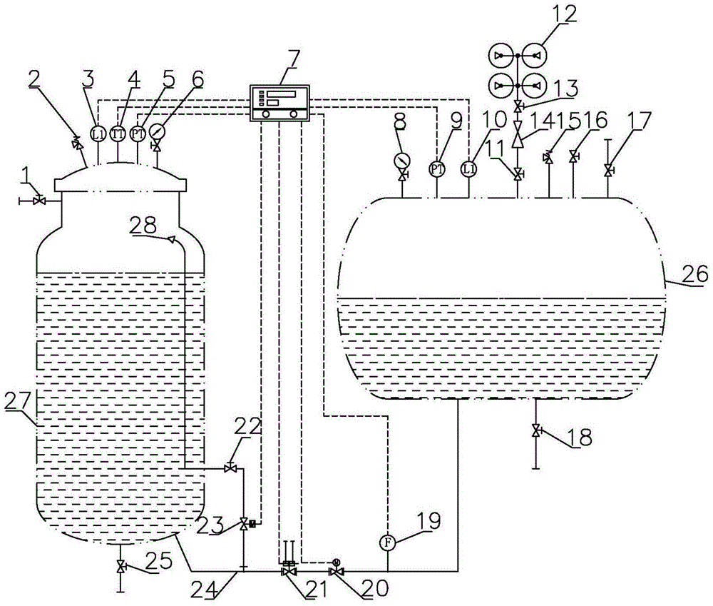 A floating and escape equal proportion simulation device and its automatic water pressurization control method