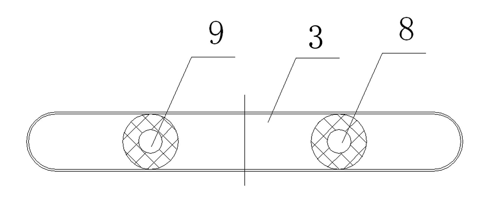 Method for simulating coal seam mining by using rubber hydraulic bags