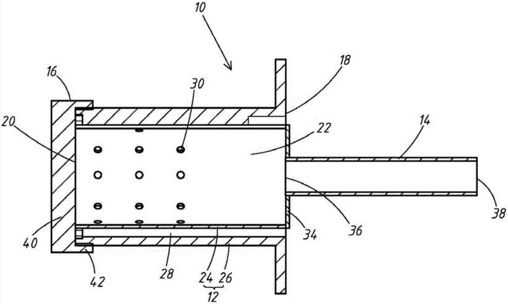 Ignition nozzle device capable of improving ignition stability