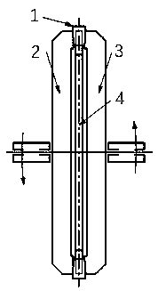 Calculation method of grinding force on spherical base surface of tapered roller