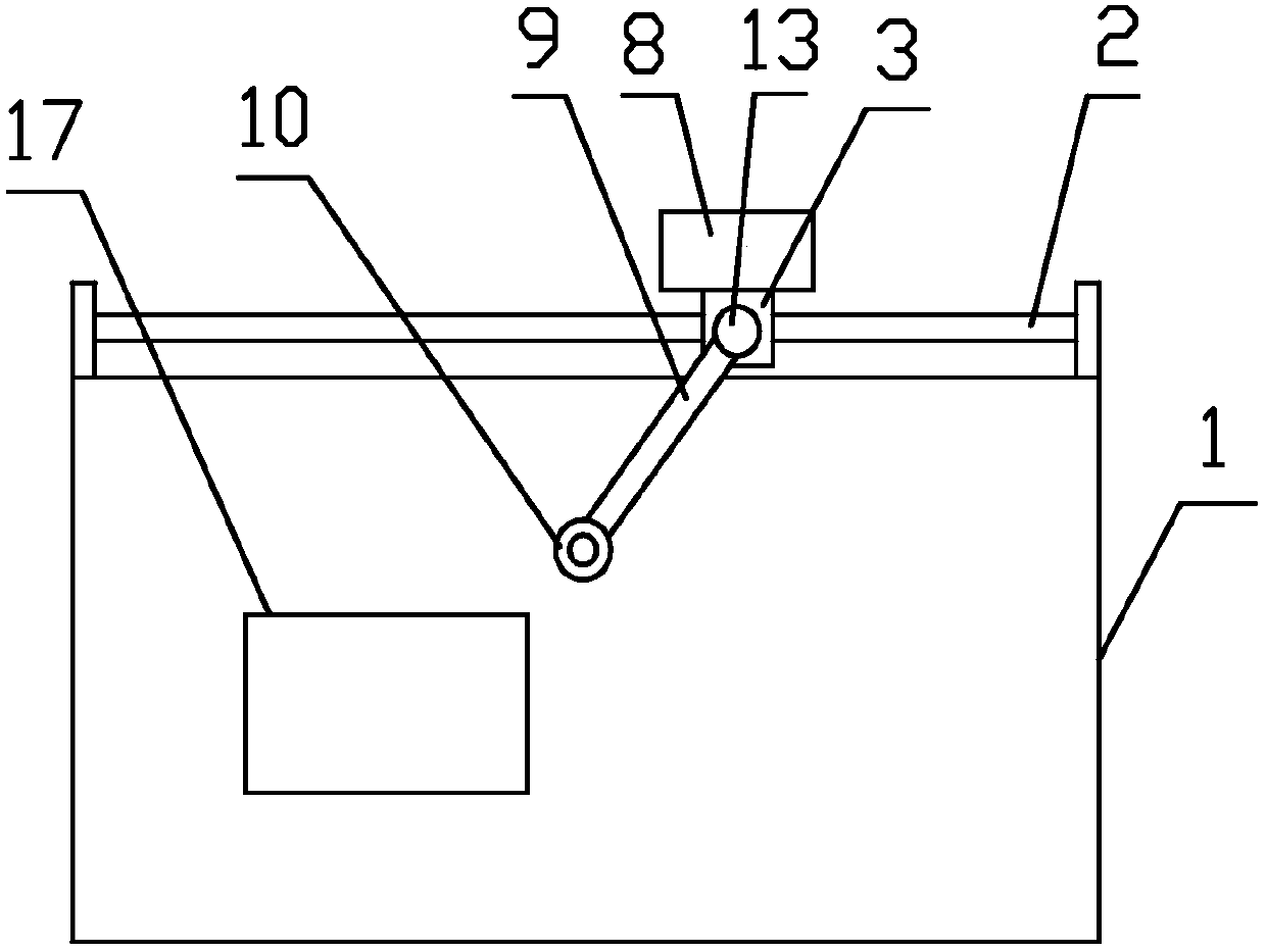 Normal sewing machine impurity removing device beneficial to safety and practicality