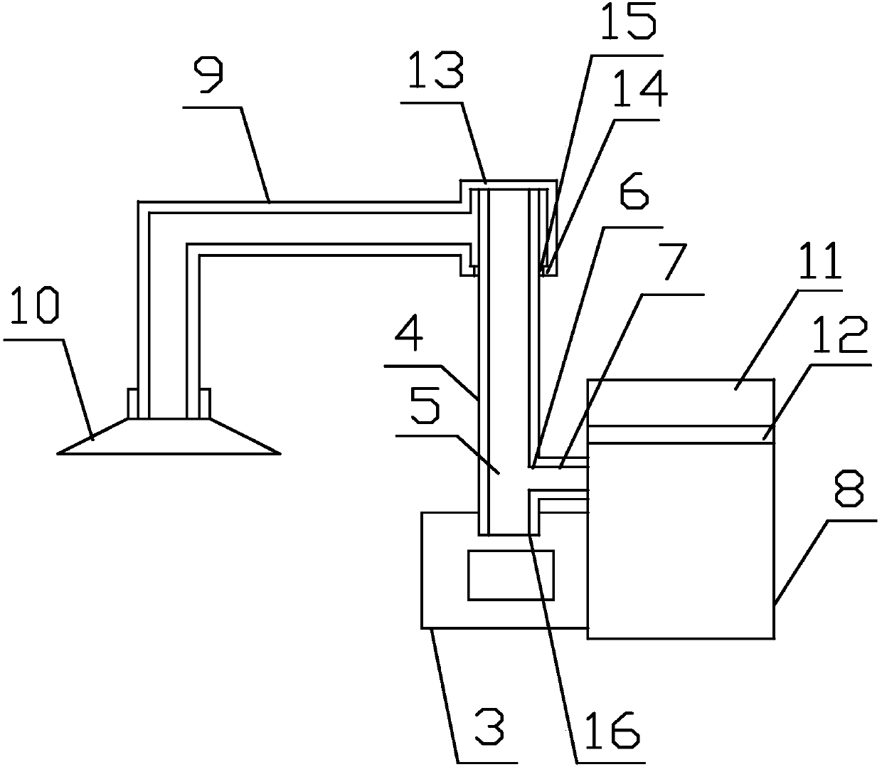 Normal sewing machine impurity removing device beneficial to safety and practicality