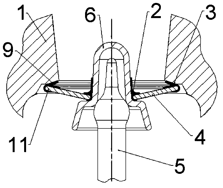 Elastically-sealed automatic sprinkler head