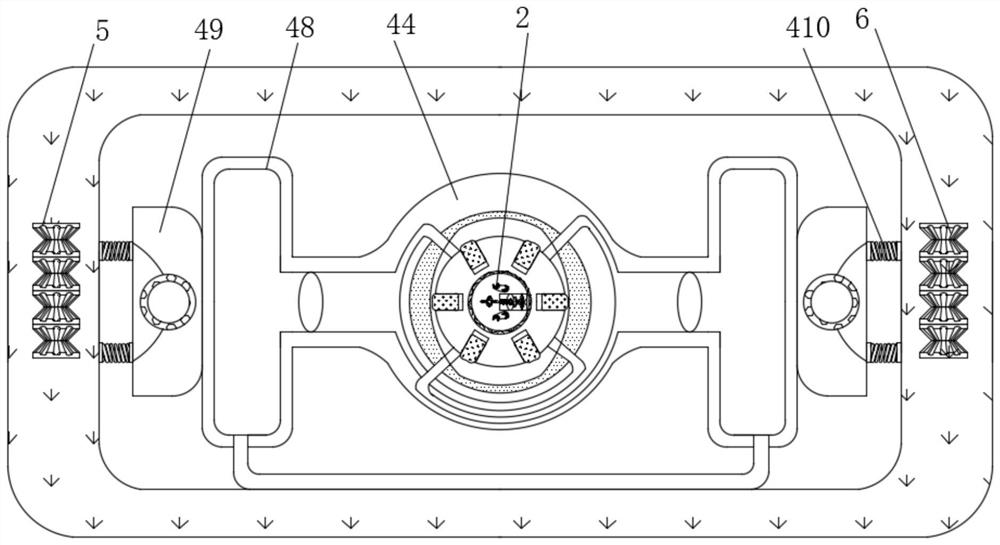 Stall adjusting device of raw material stirrer for electronic product processing