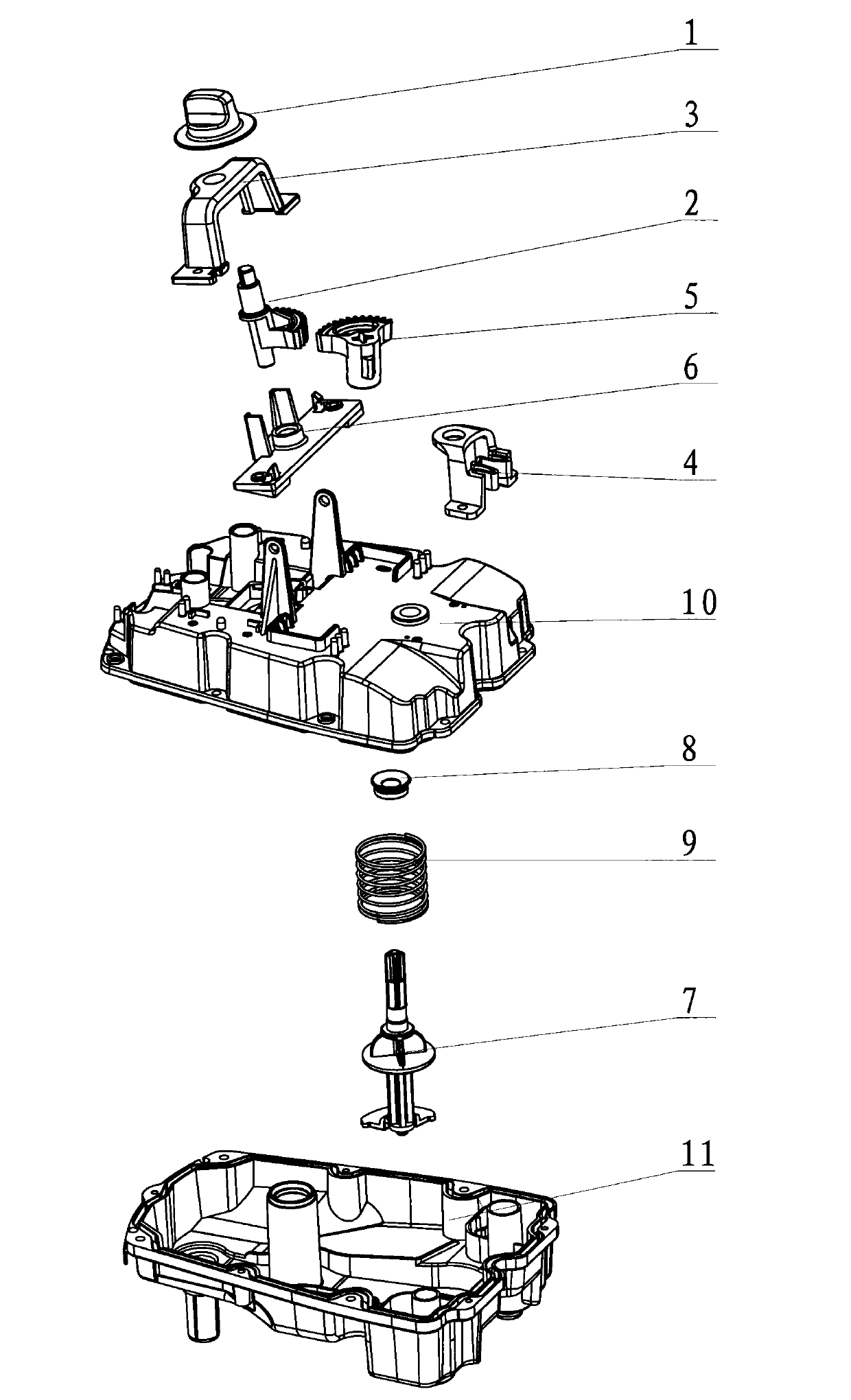 Water yield adjusting mechanism of instant electric heating kettle