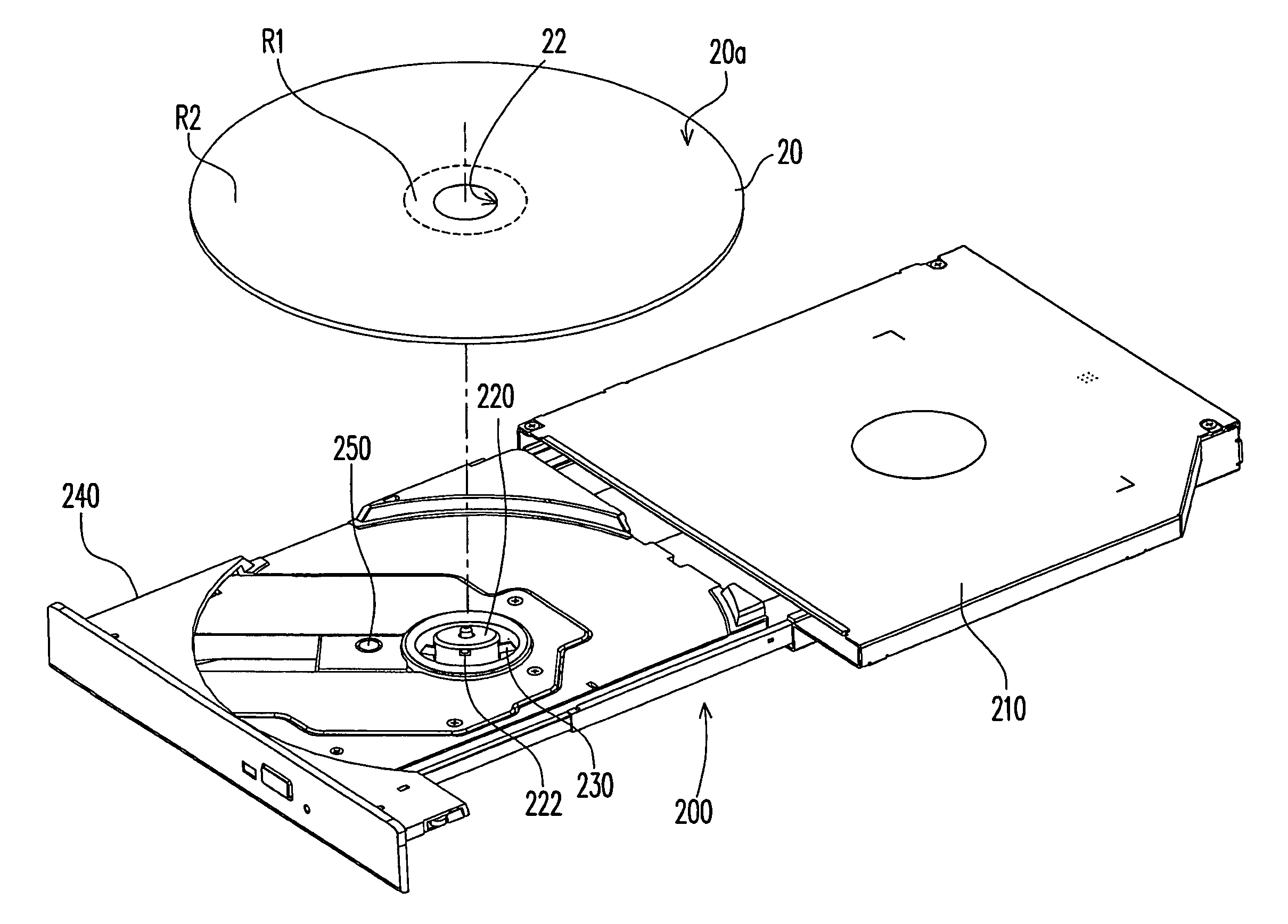 Optical disc drive