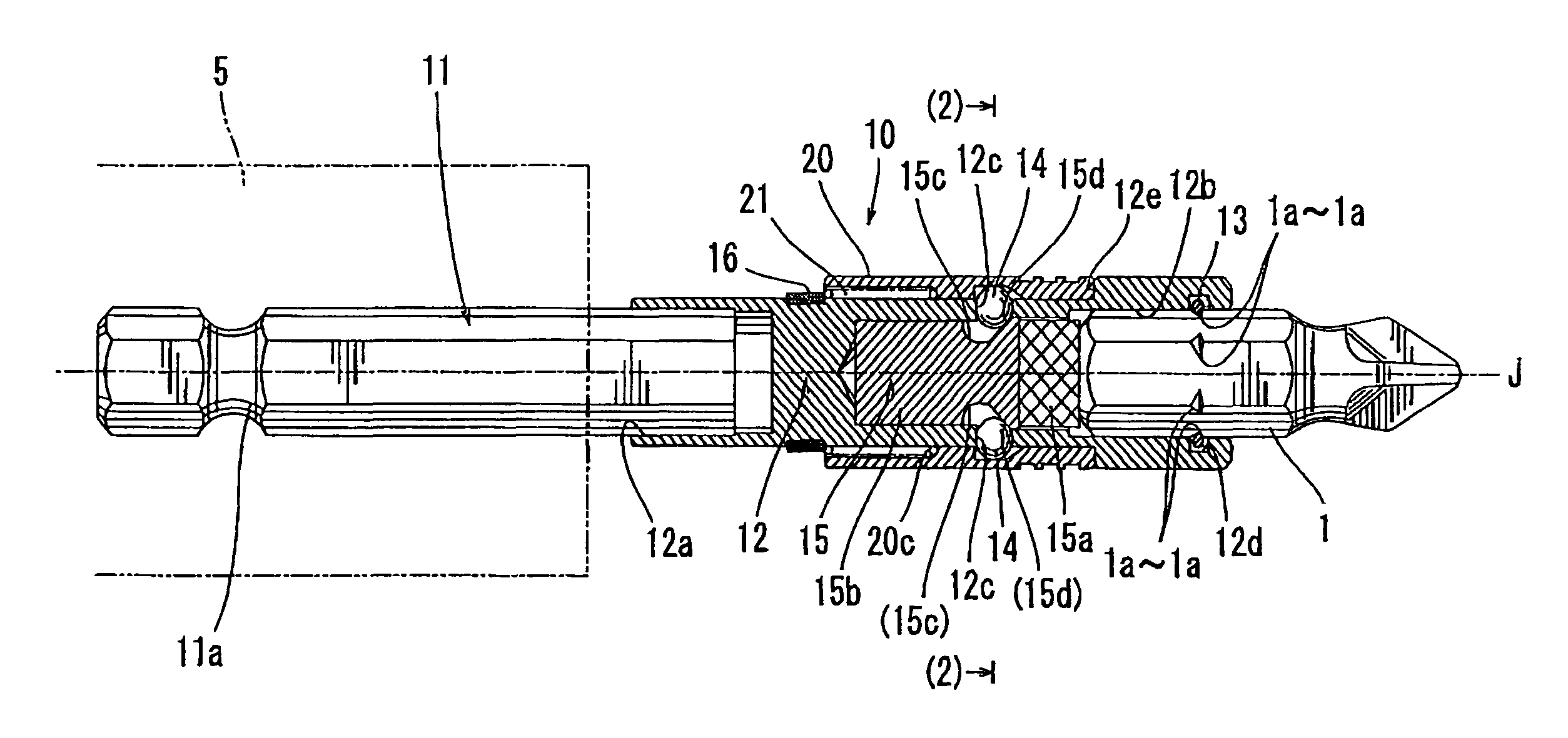 Bit mounting devices