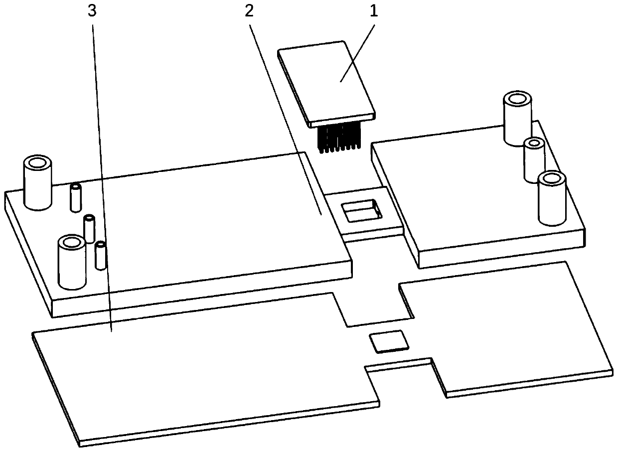 Multipurpose magnetic sensitive immunoassay micro-fluidic chip and using method thereof