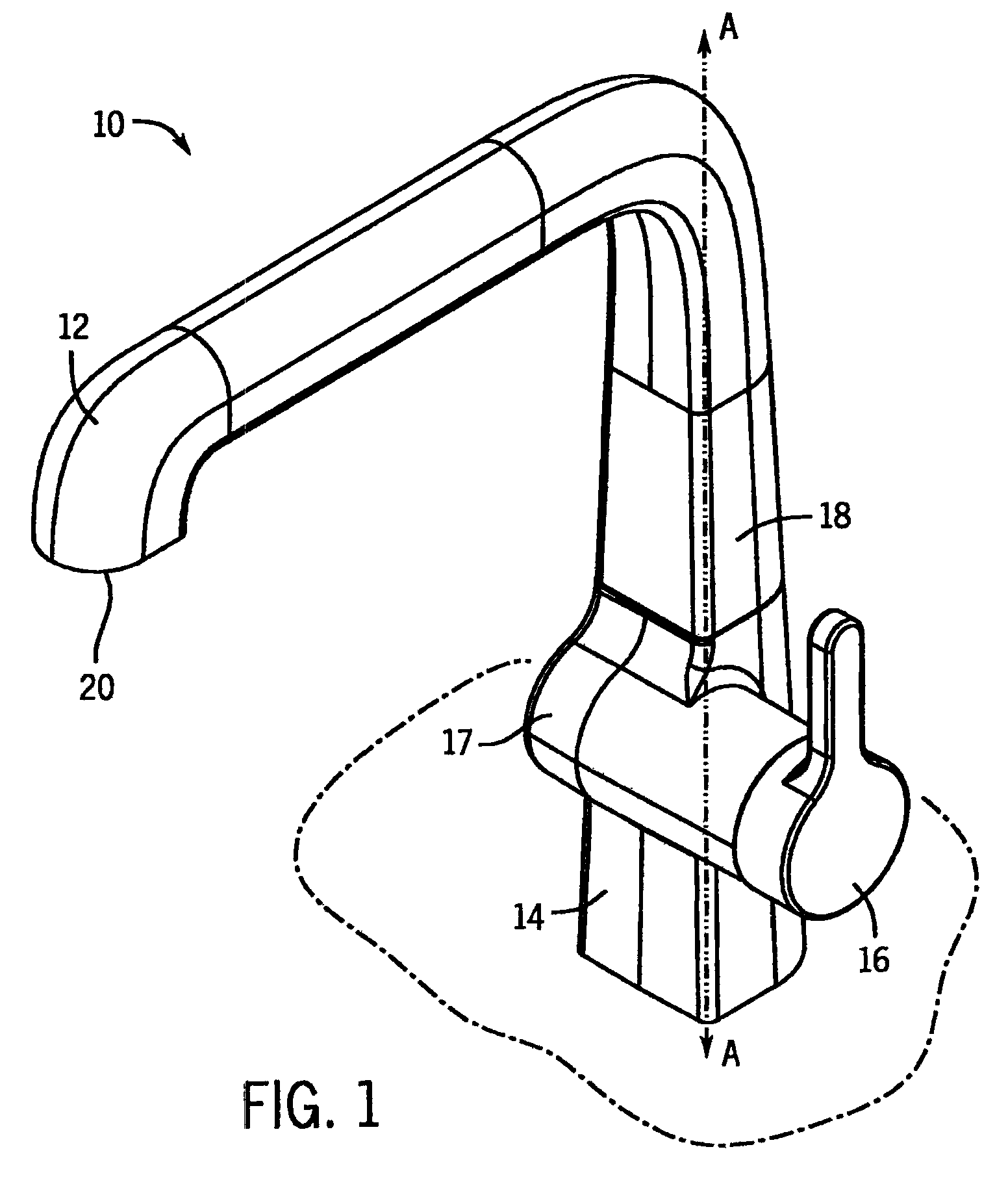 Swivel spout assembly