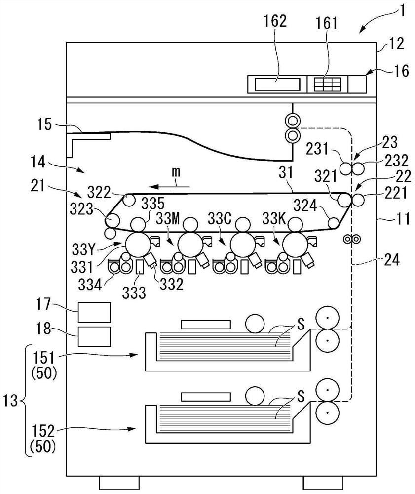 Paper feeding device and image forming apparatus