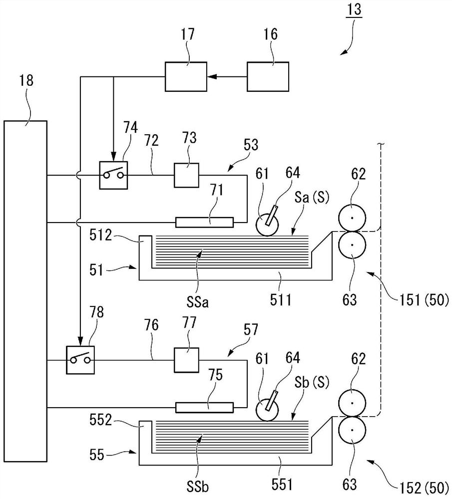 Paper feeding device and image forming apparatus