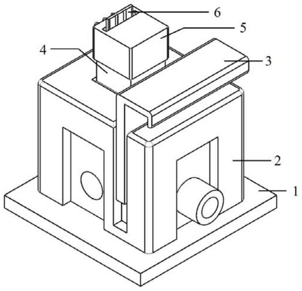 A detection device and method for biological regulation of localized surface plasmon resonance