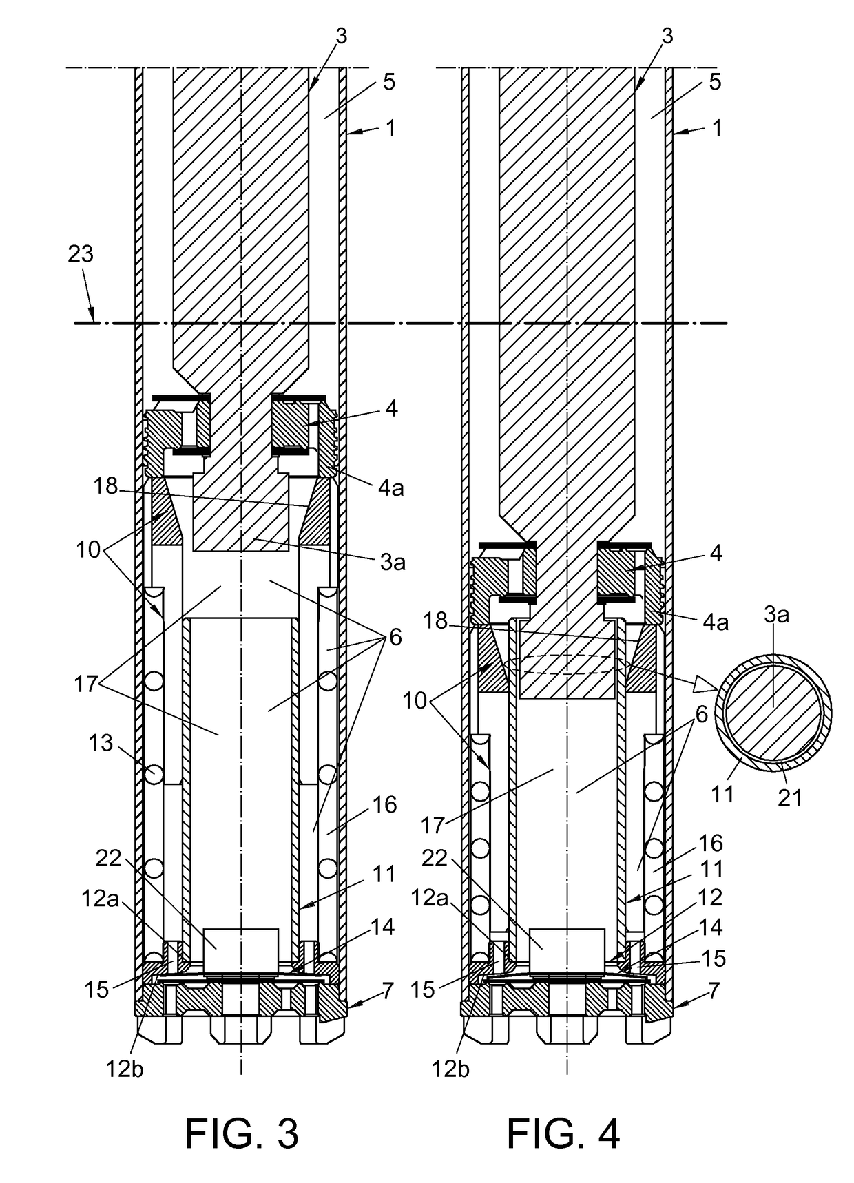 Variable load control system in a hydraulic device