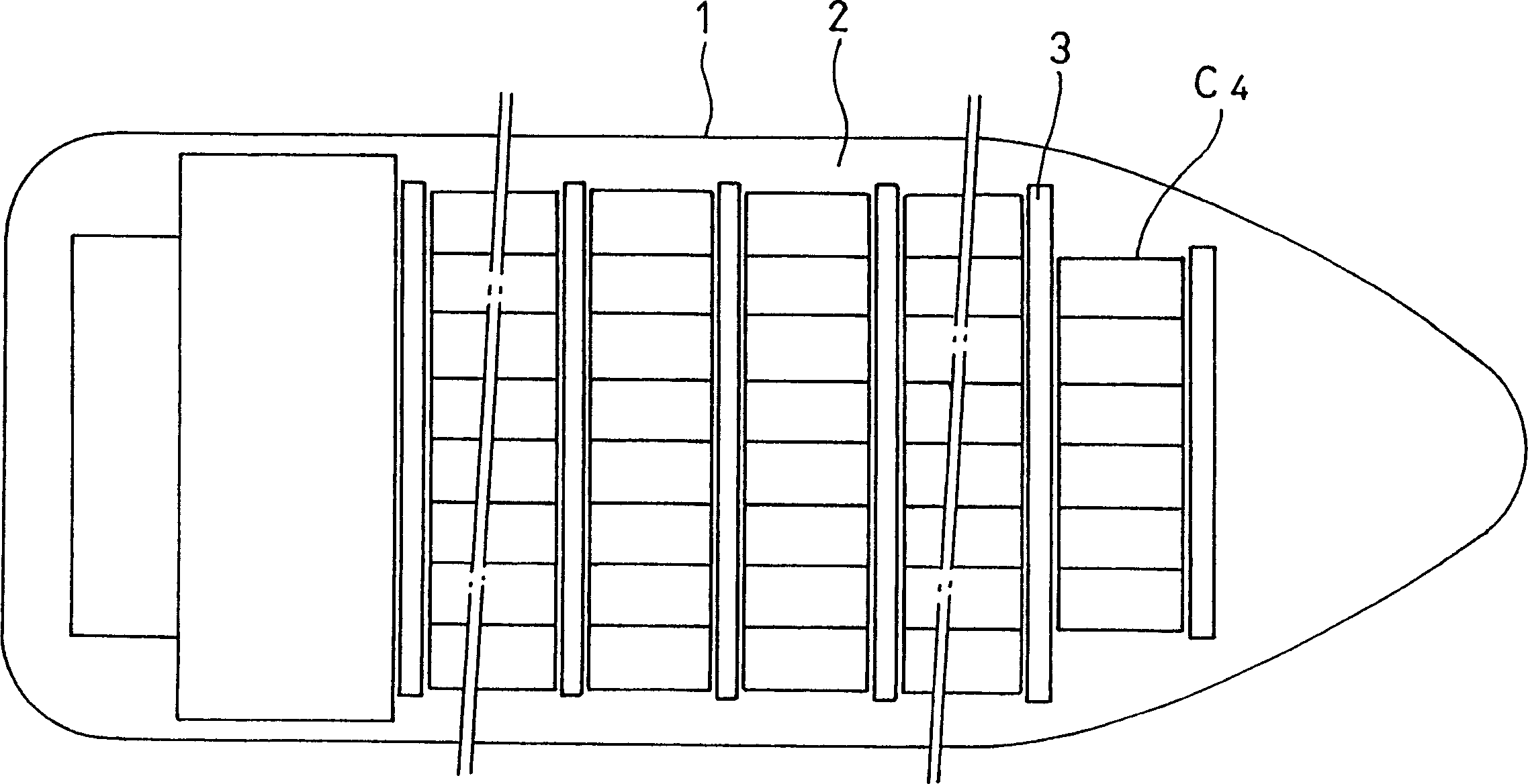 Container fixing method