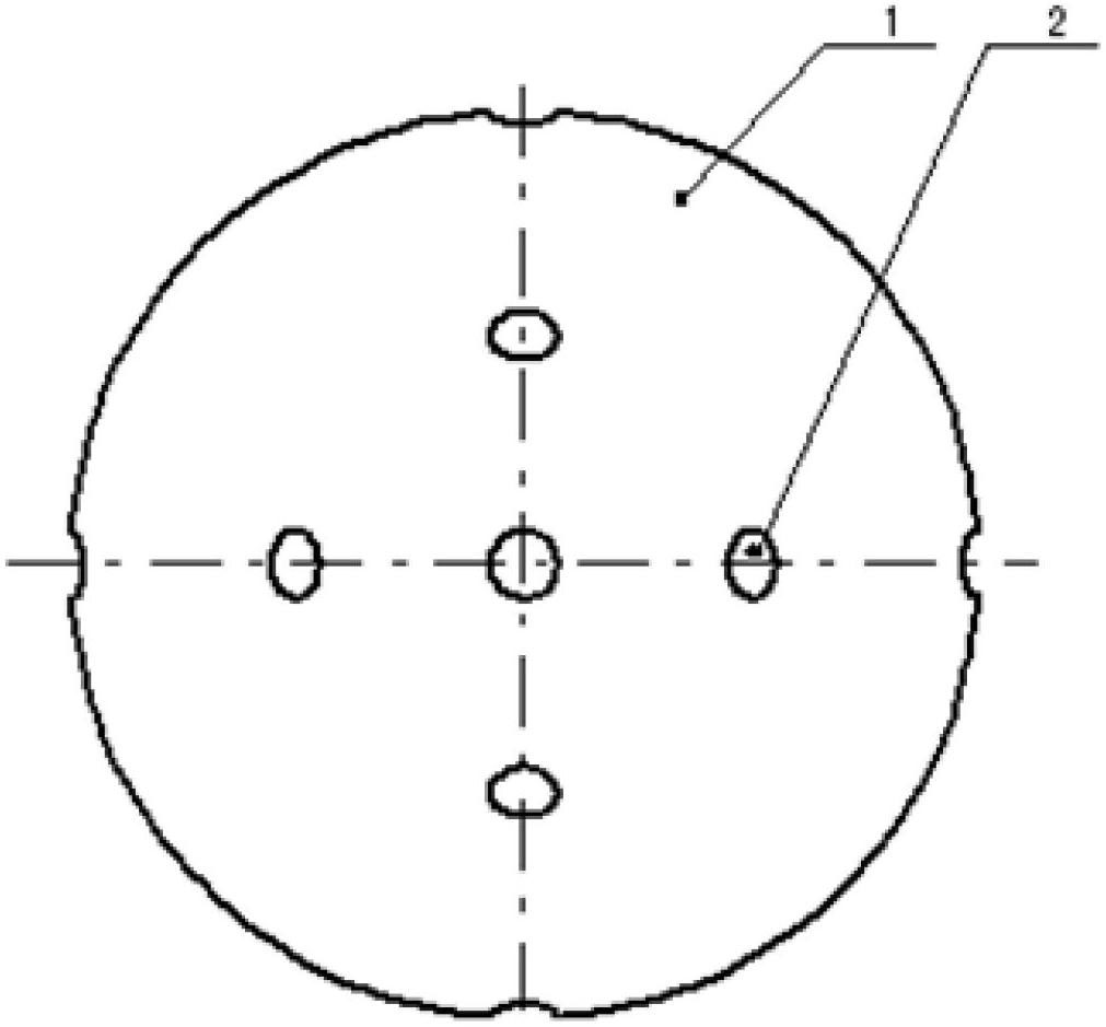 Combustion-heated heating ball