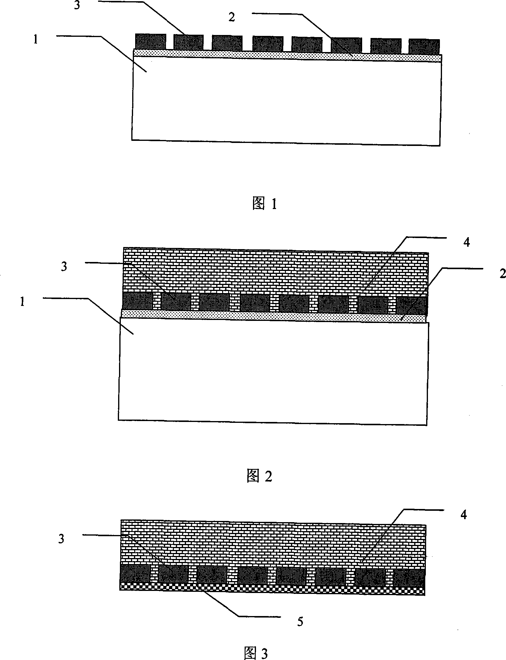 Super resolution lithography method based on PDMS template and silver board material