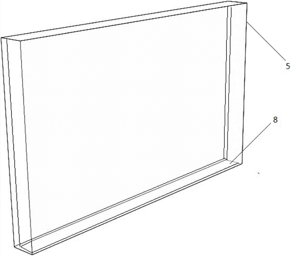 Intelligent household glass window