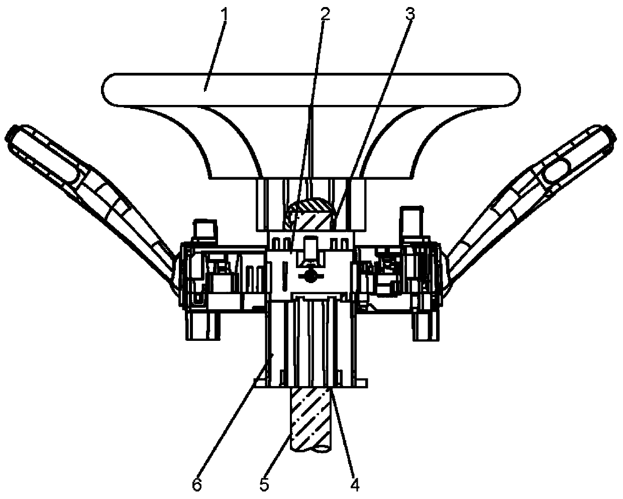 Combination switch with mounting support