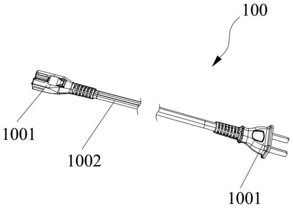 A power cord automatic test system