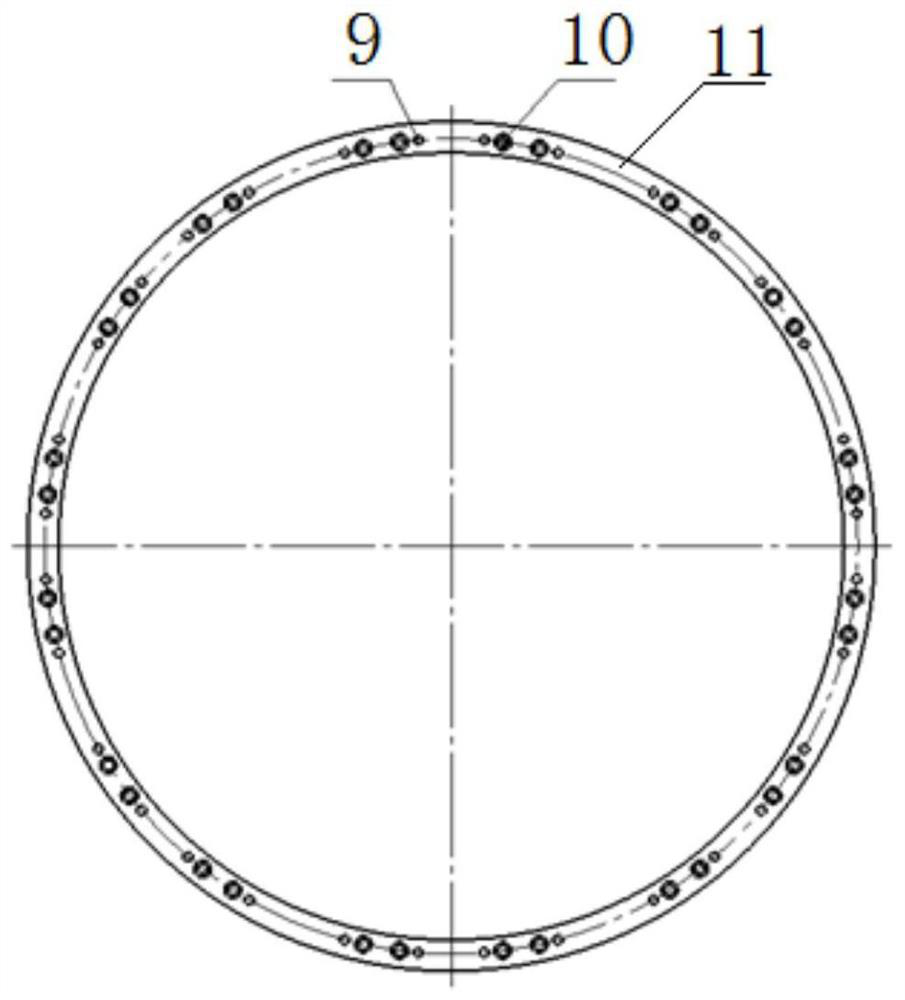 Manufacturing method of outer ring splicing block assembly